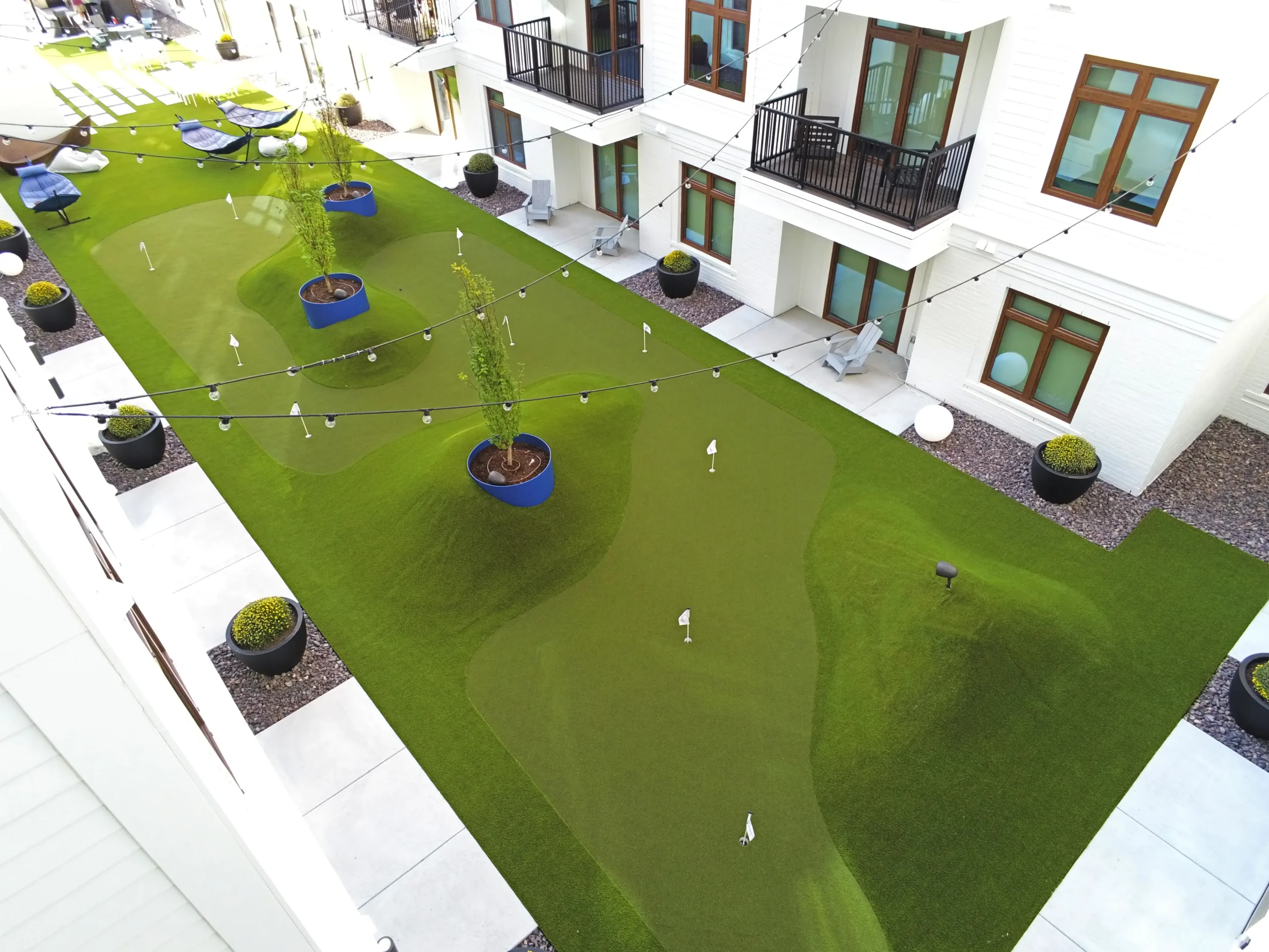 golf commercial grass lawn