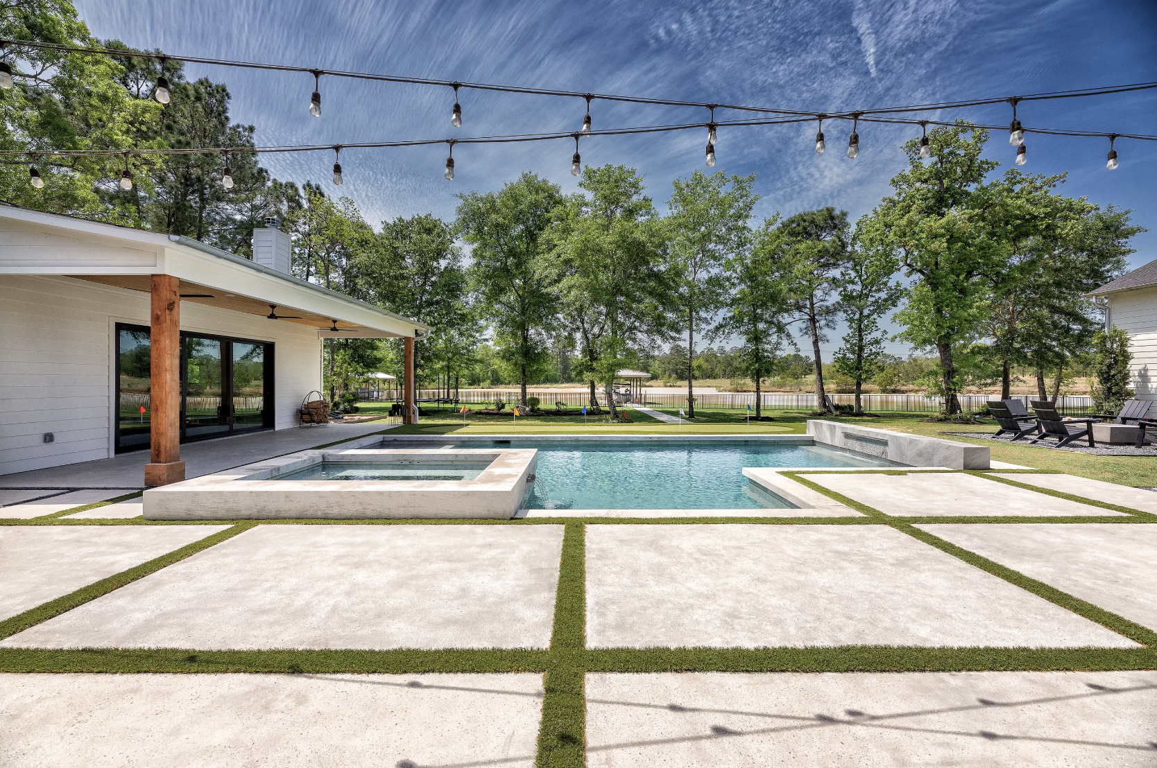 SYNLawn Bay Area Artificial Turf Pool Deck