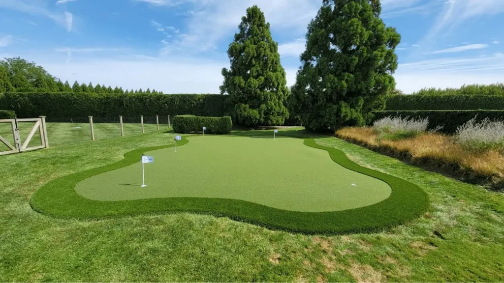 bay area backyard putting green synlawn