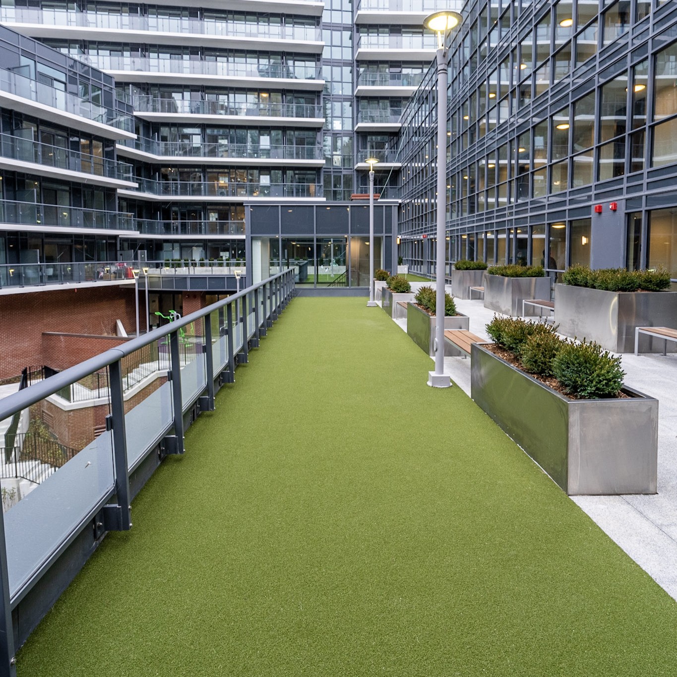 SYNLawn Rooftop Artificial Turf Installation SYNLawn Rooftop Bay Area Artificial Turf Installation