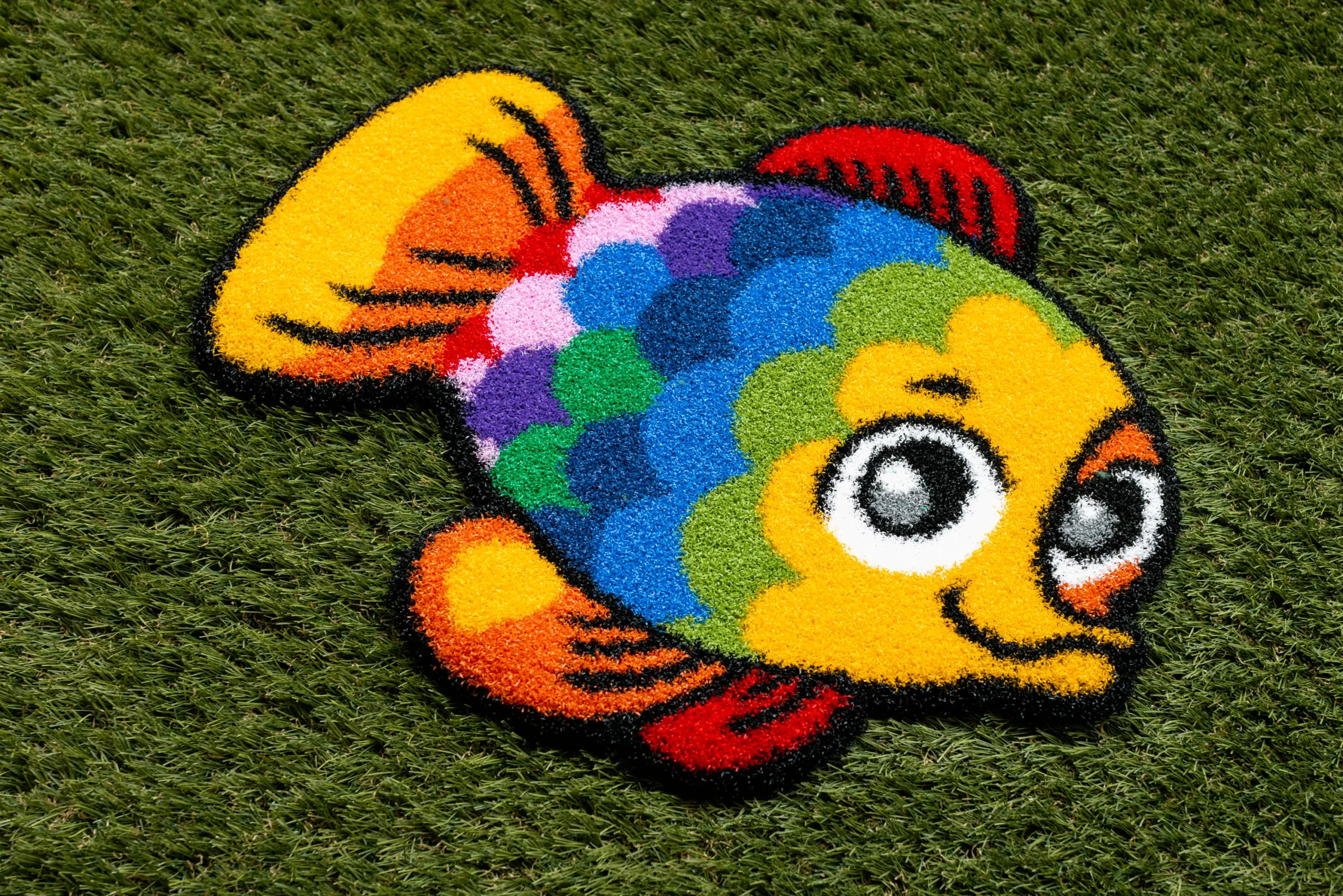 Rainbow Fish Bay Area Artificial Turf Design