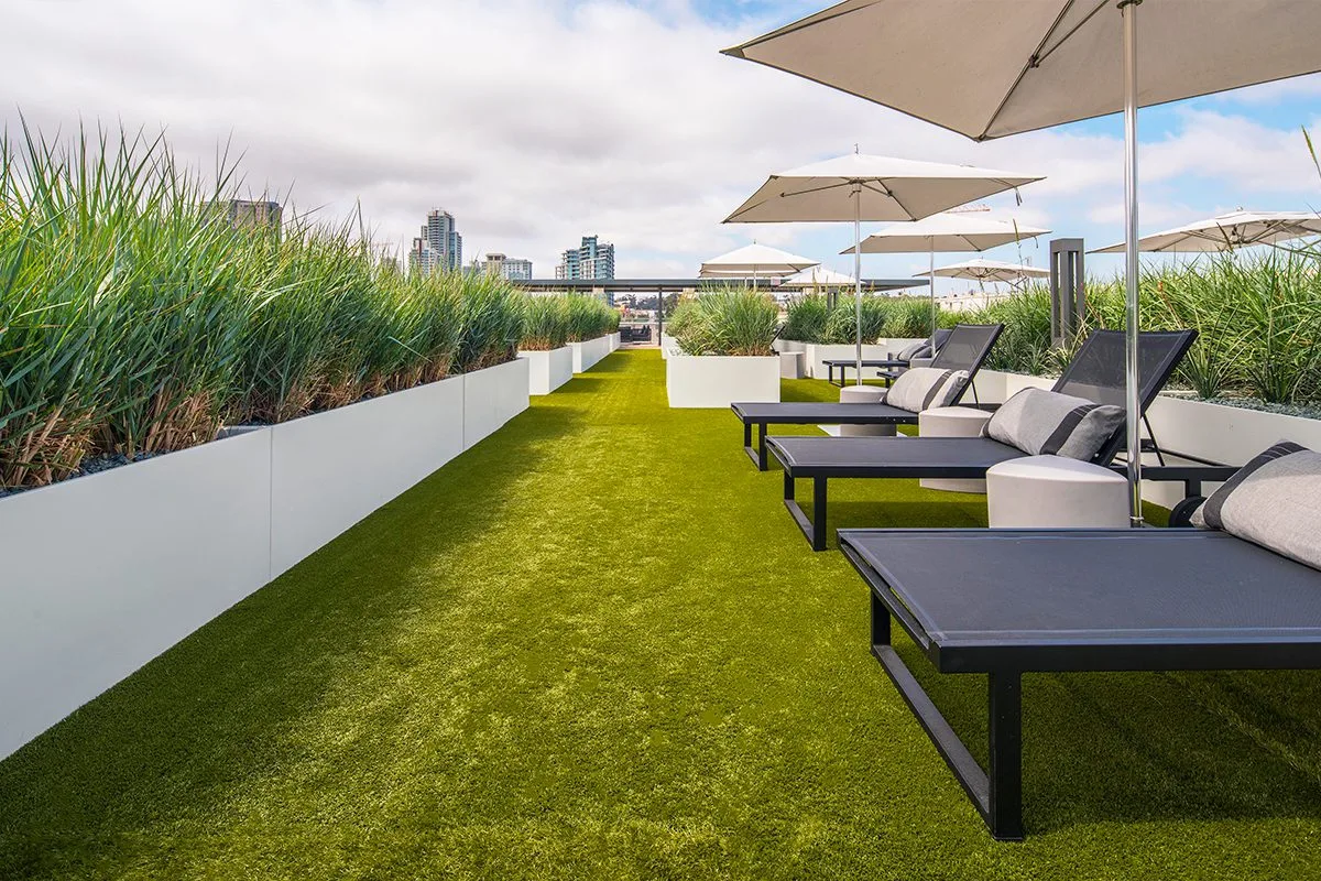 Rooftop Bay Area Artificial Grass