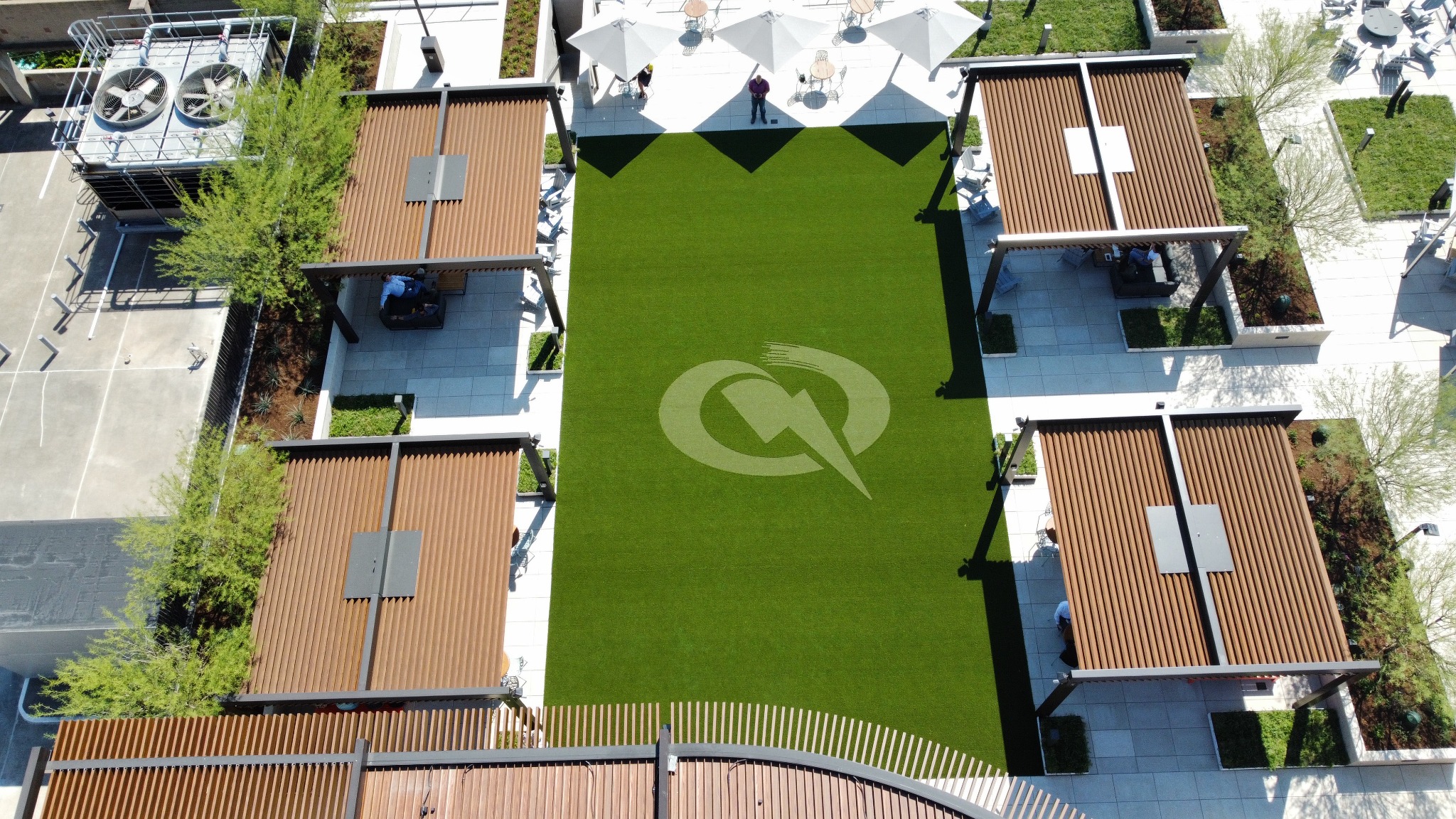 Bay Area Commercial Artificial Grass Rooftop Lounge Bay Area Commercial Artificial Grass Rooftop Lounge